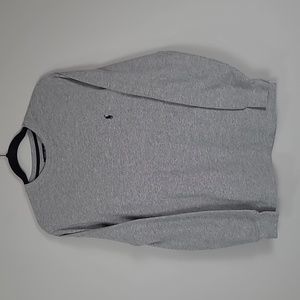 Polo Ralph Lauren gray thermal sleepwear long sleeve shirt